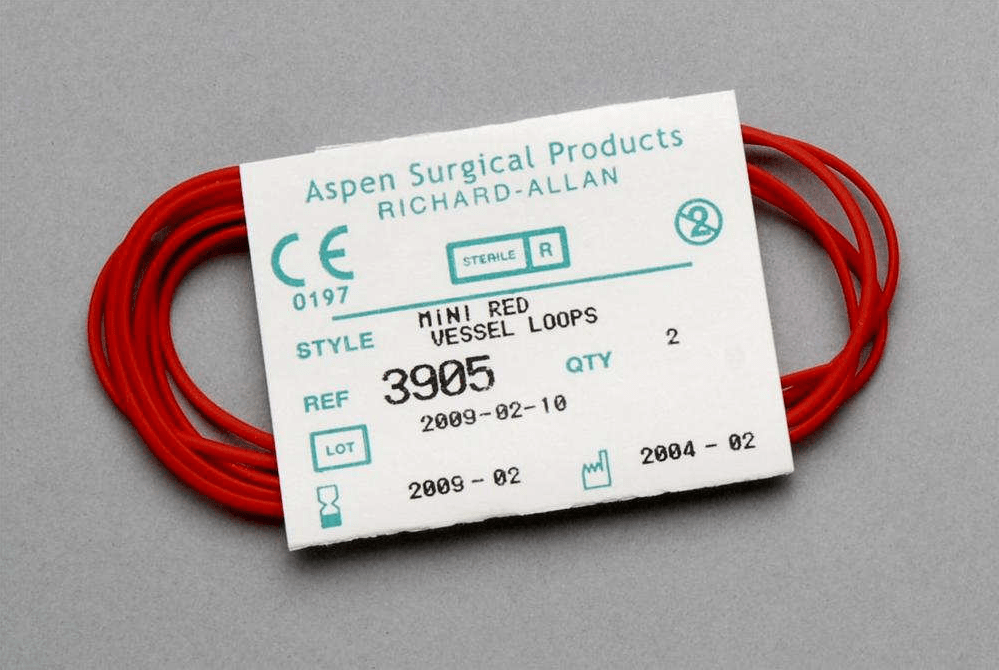 Aspen Surgical Vessel Loops Mini Red