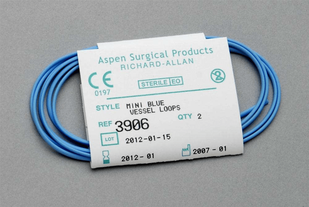 Aspen Surgical Vessel Loops Mini Blue