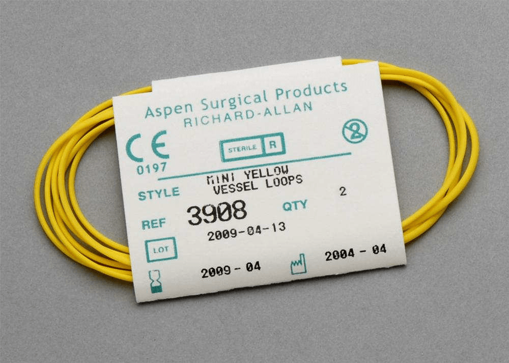 Aspen Surgical Vessel Loops Mini Yellow